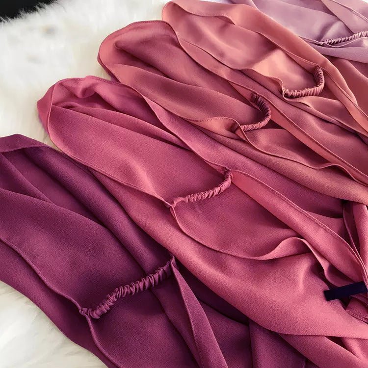 Hijab prêt-à-porter avec élastique ajustable (MH219)