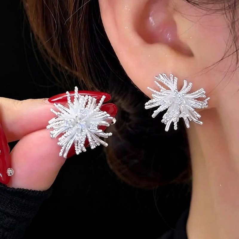Boucles d'oreilles clous Crystal Radiant Burst (MAC479)