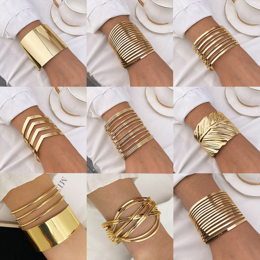 Bracelet en alliage exagéré de style bohème (MAC205)