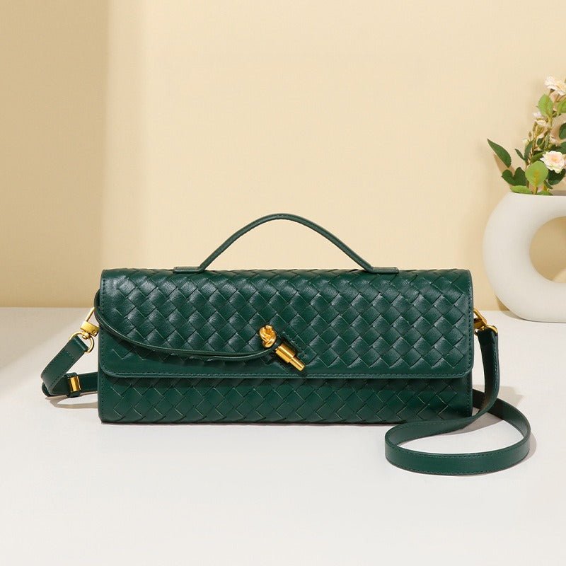 Pochette en cuir PU tissé (MAC432)
