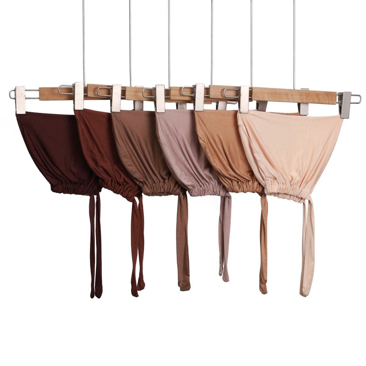 Bonnet Sous-Hijab en Coton Ajustable - Bandeau Respirant Anti-Glisse pour Hijab (MH125)