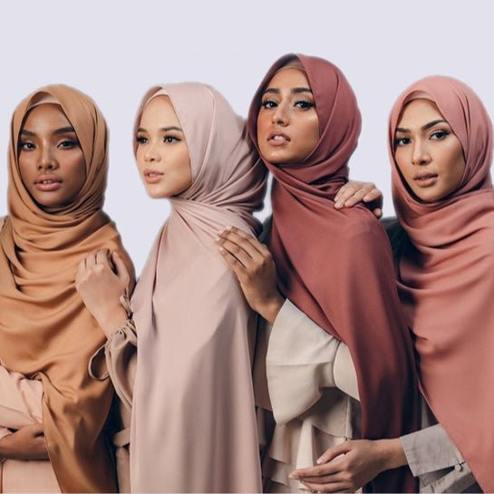 Hijab Minimaliste Léger, Respirant et Doux (MH191)