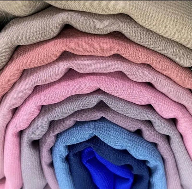 Écharpe hijab en mousseline de soie composite - Classics (MH021)