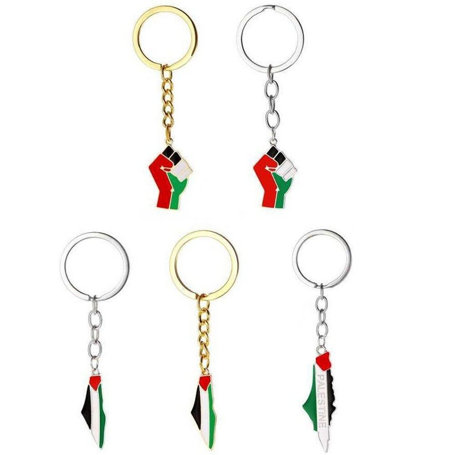 MAC106 Pendentif en métal Keffiyeh Free Pakistan