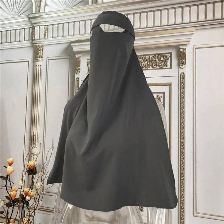 Niqab Nidha Doux - 10 Teintes Disponibles (MH016)