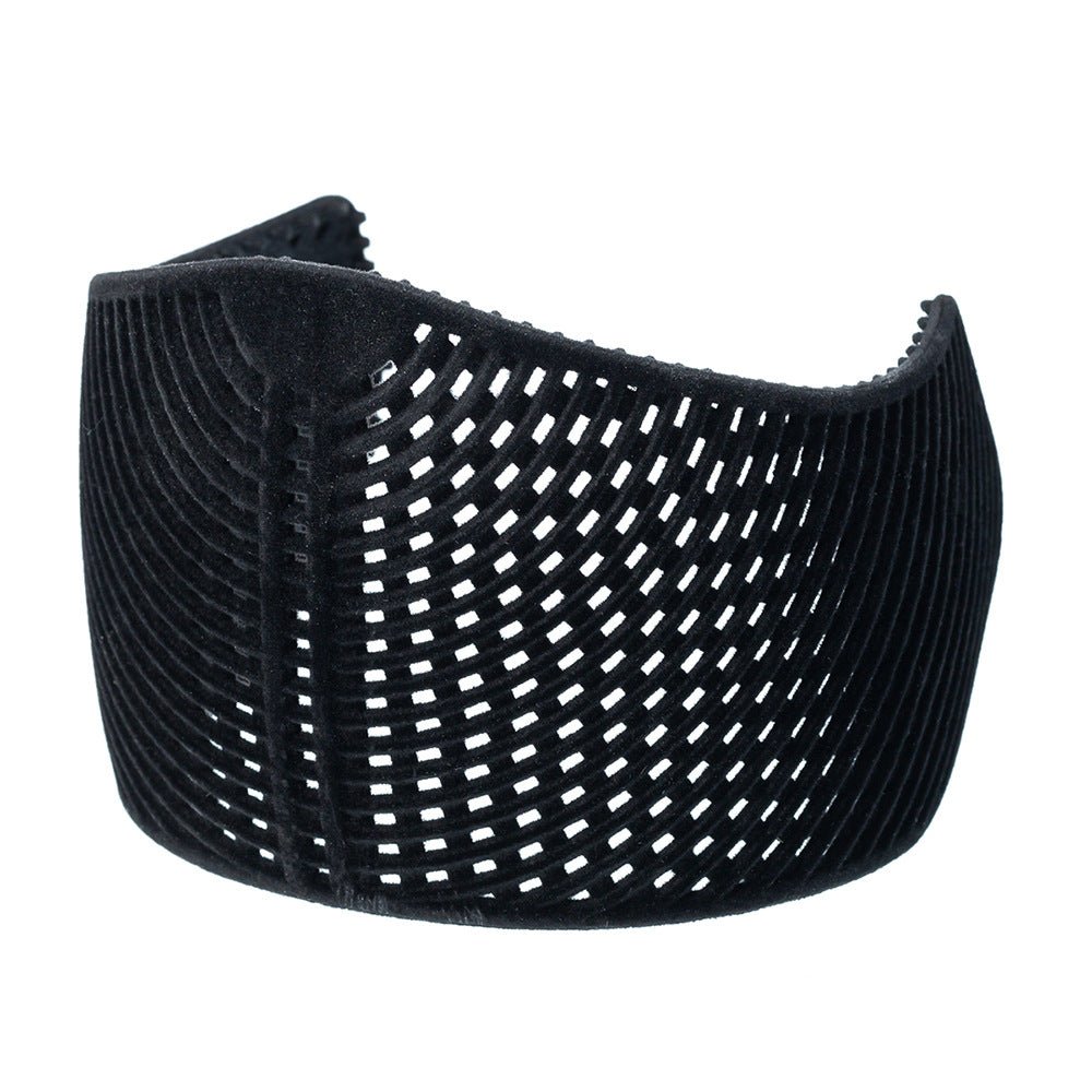 Bandeau antidérapant en TPU floqué pour hijab (respirant et léger) (MAC303)