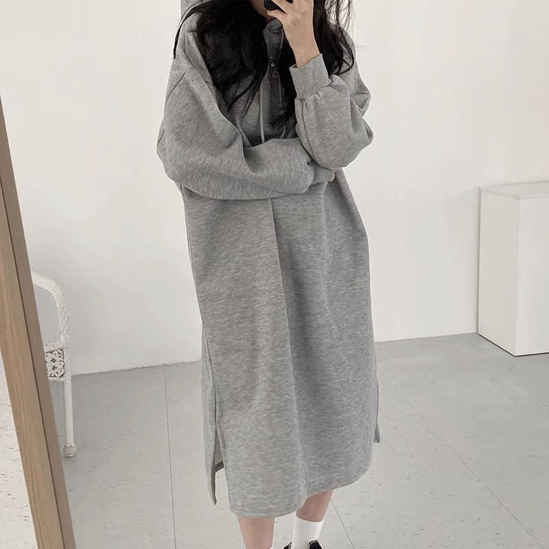 Sweat à capuche long (MS072)