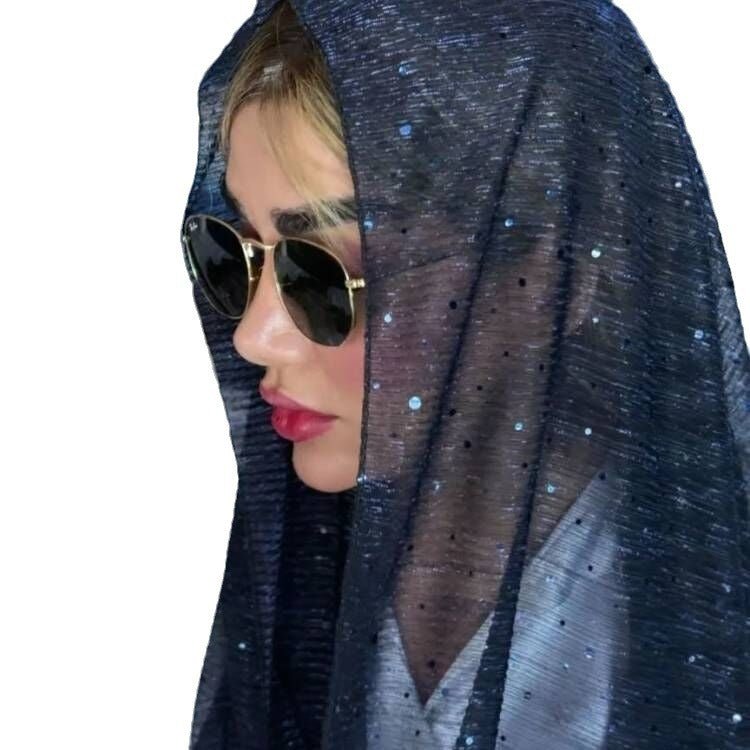 Écharpe Hijab Scintillante (MH205)