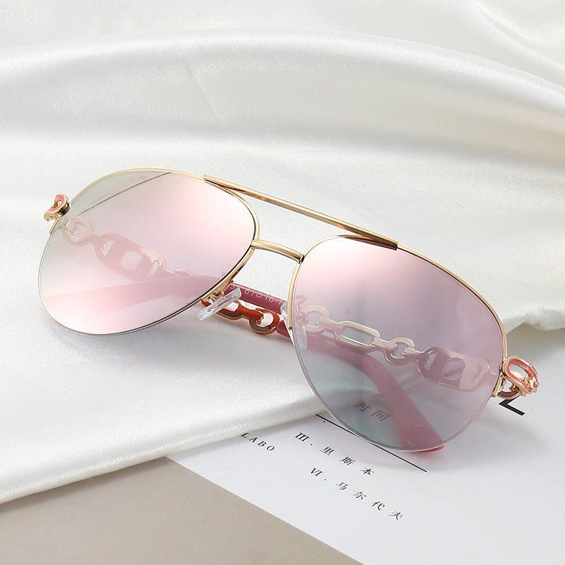 MAC140 Lunettes de soleil tendance en métal