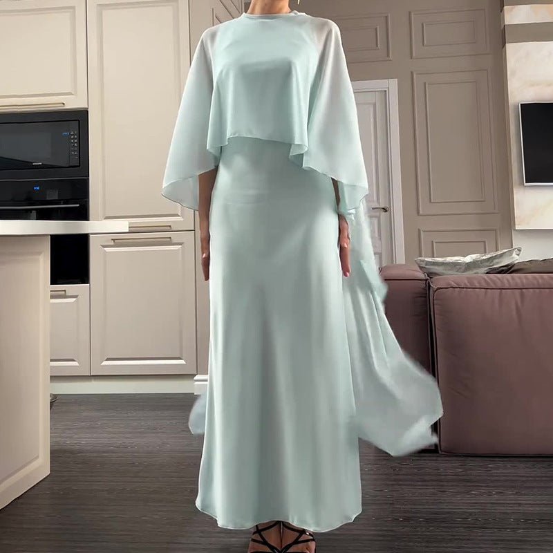 Robe Abaya avec Cape (MS320)