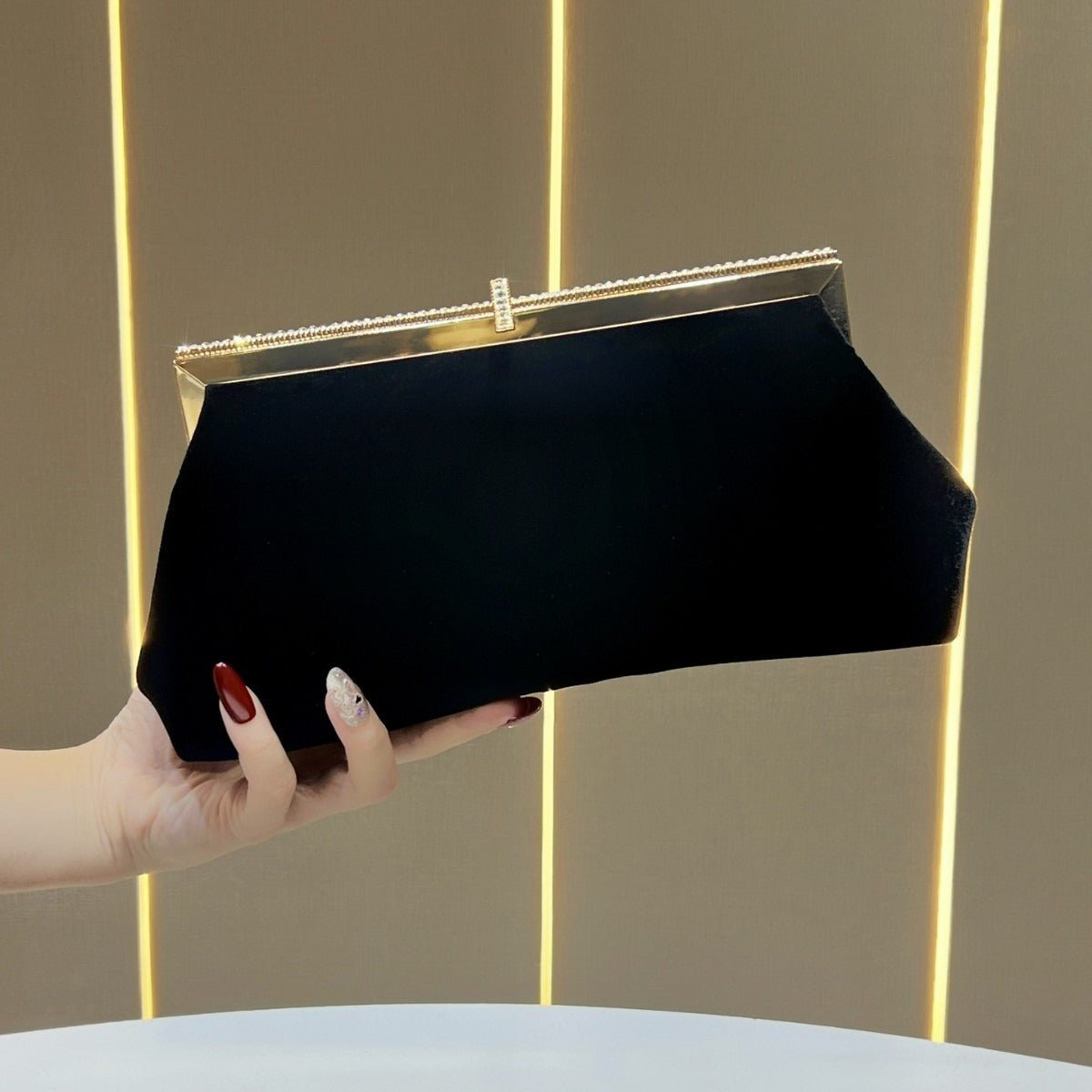 Élégant Pochette de Soirée & Sac Bandoulière (MAC448)