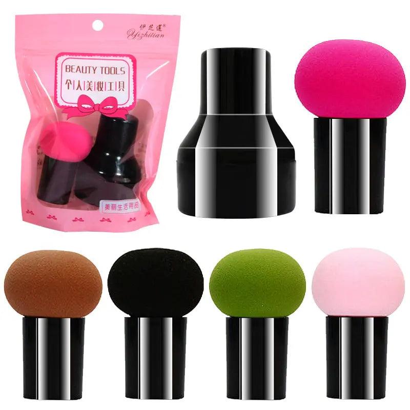 Éponge houppette poudre tête de champignon MMU036 petit modèle