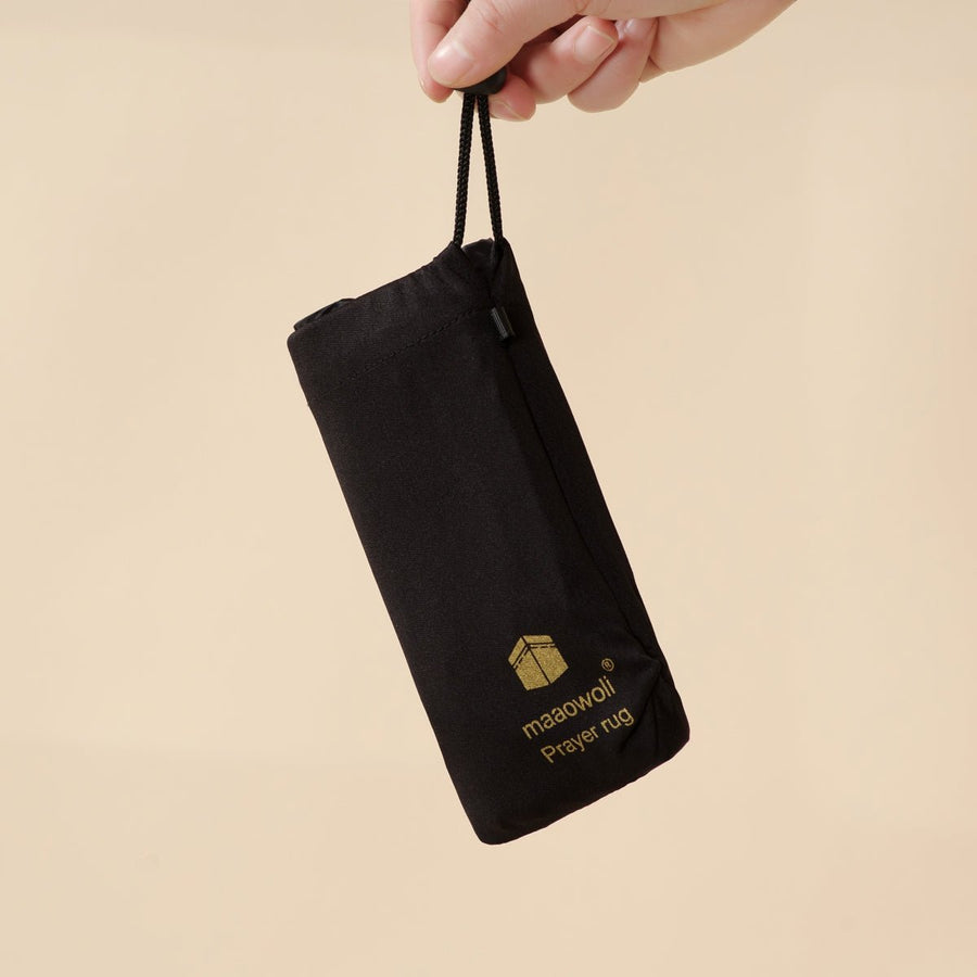 Tapis de prière de voyage portable et compact - Inspiration japonaise musulmane (MR077)