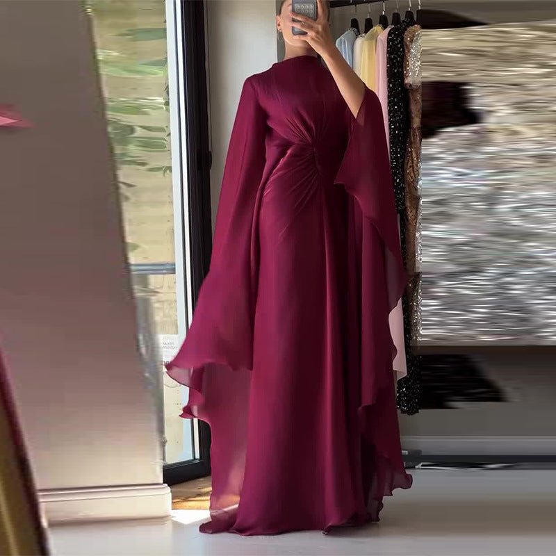 Robe Longue Ajustée à la Taille (MS285)