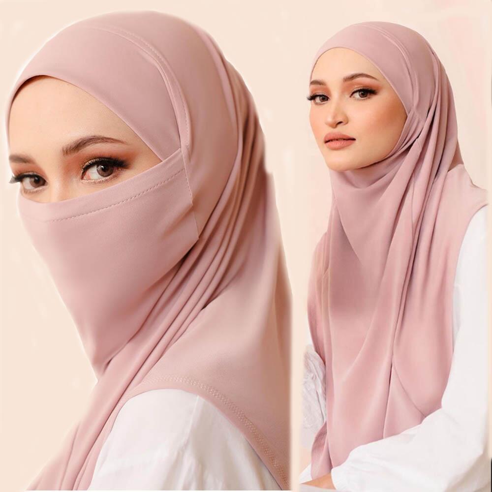 MH081 Hijab Foulard Chapeau Polyvalent