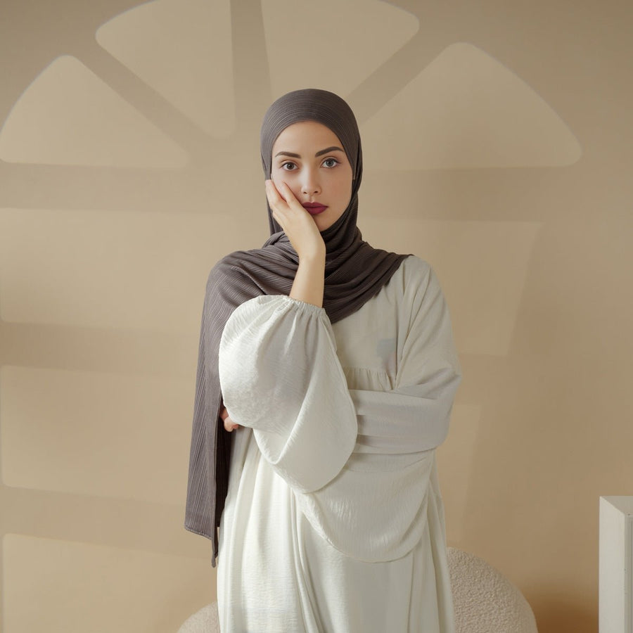 Hijab en Jersey Doux Froissé | Hijab Froissé (MH001)