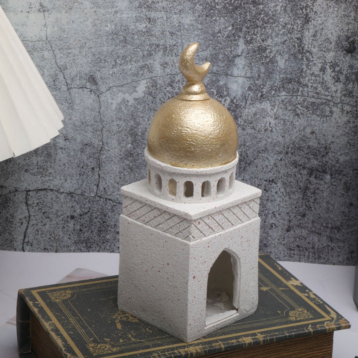 Ornement décoratif en résine Mosquée islamique (MAC396)