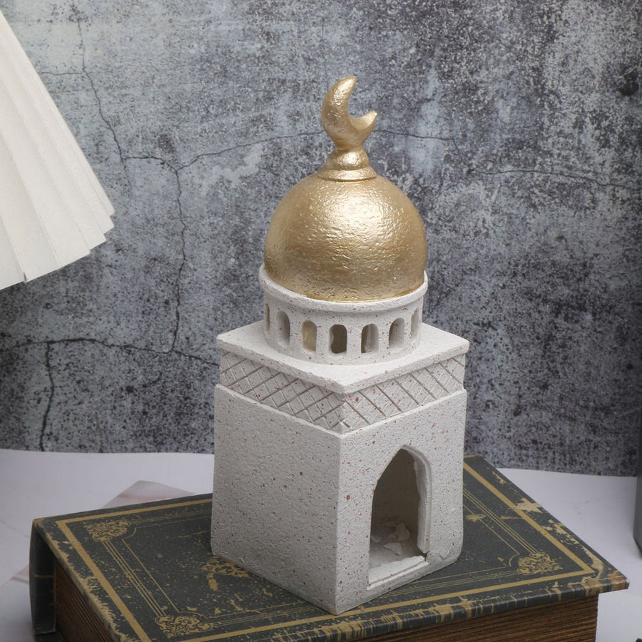 Ornement décoratif en résine Mosquée islamique (MAC396)