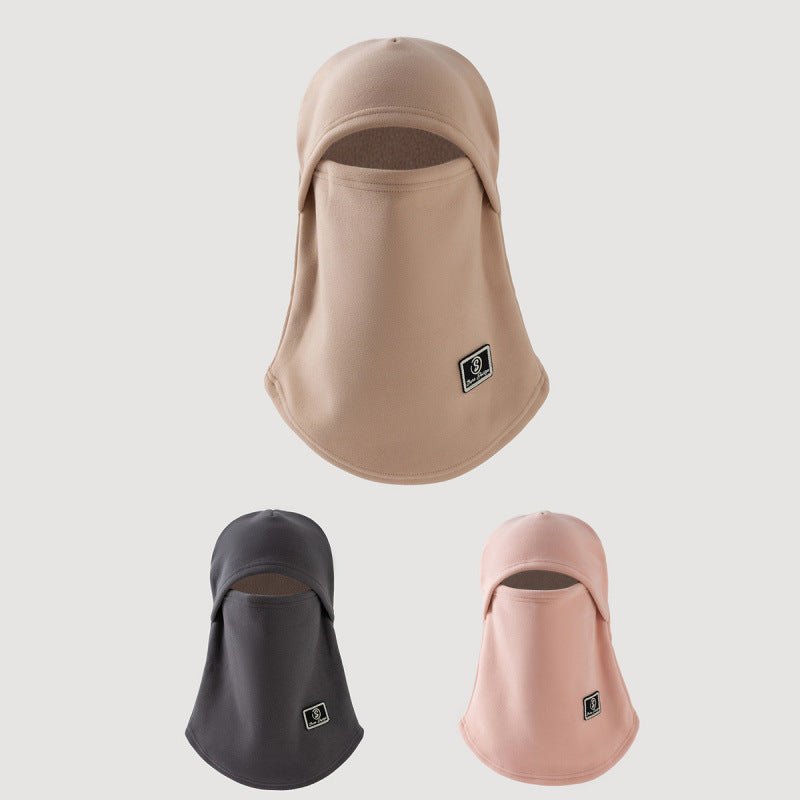 Cagoule Masque Doublée Polaire | Cagoule d'Hiver Coupe-Vent pour Vélo avec Protection des Oreilles (MAC308)