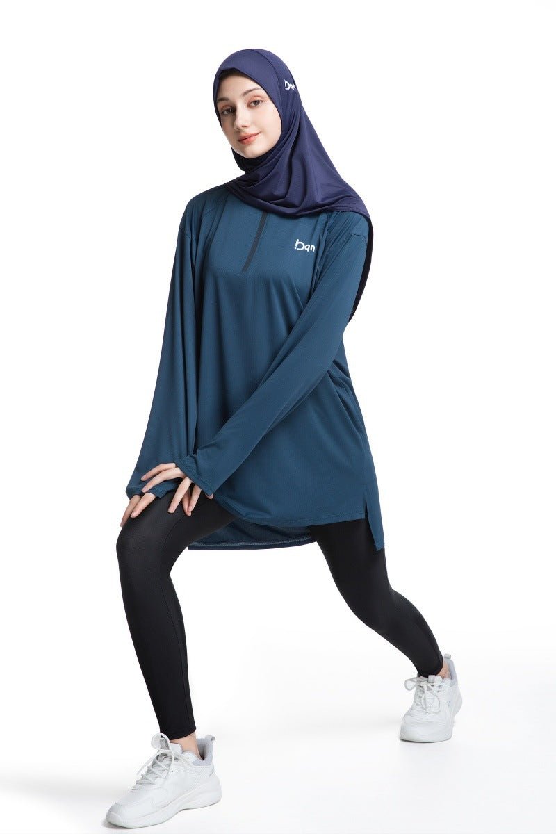 Haut de Sport à Séchage Rapide avec Trous pour Pouces Activewear (MS289)