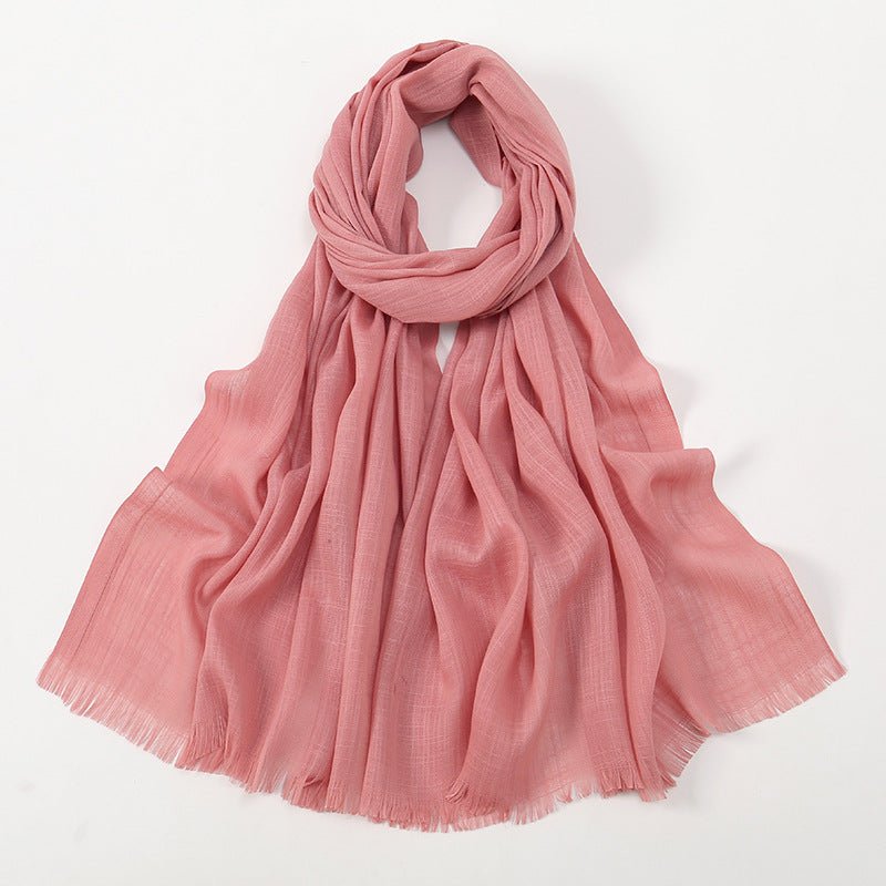Écharpe Hijab en Coton Bambou (MH208)