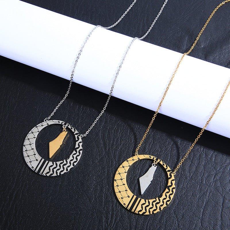 Collier Keffieh MAC113 en acier inoxydable