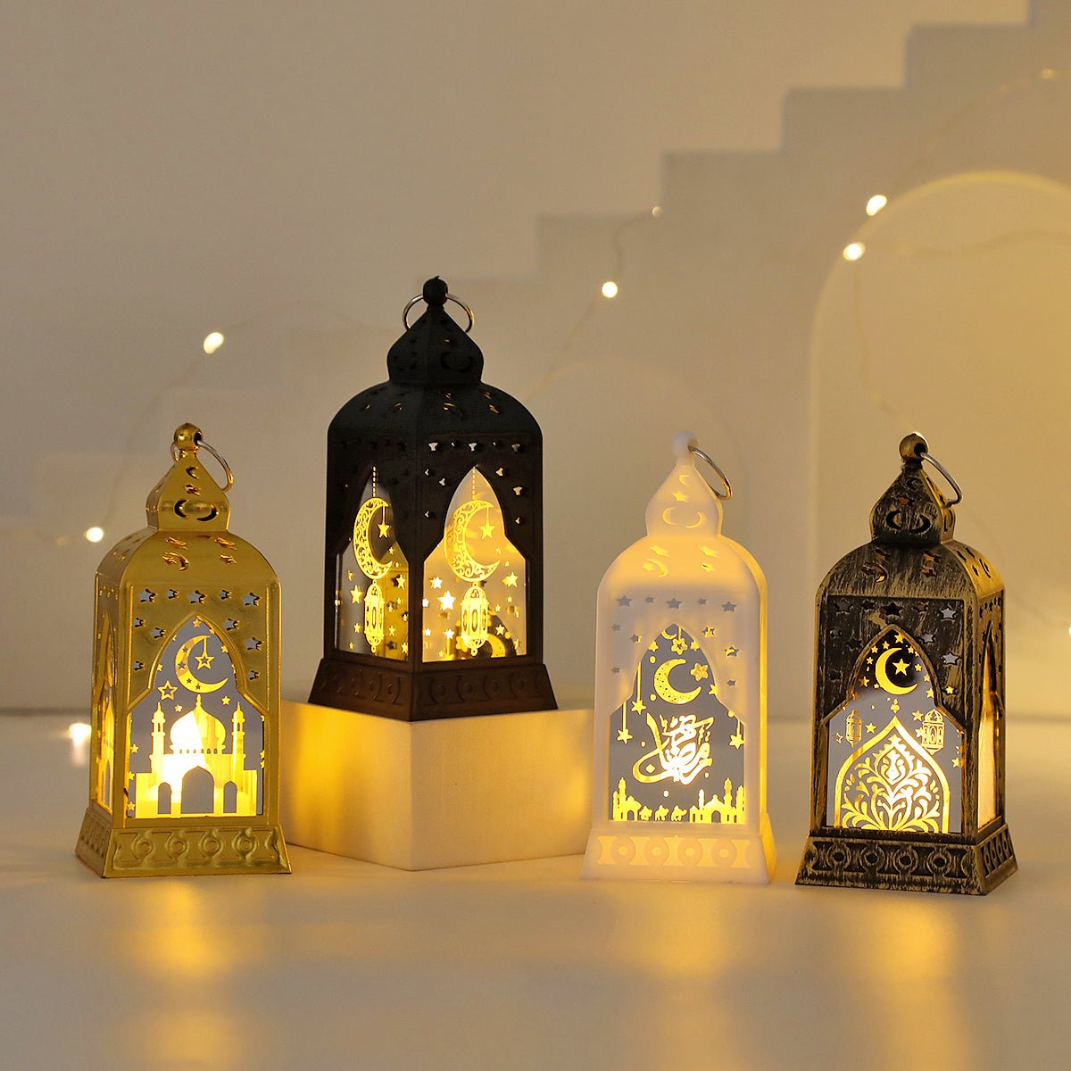Lanterne Château Islamique Décorative à Suspendre ou à Poser (MAC397)