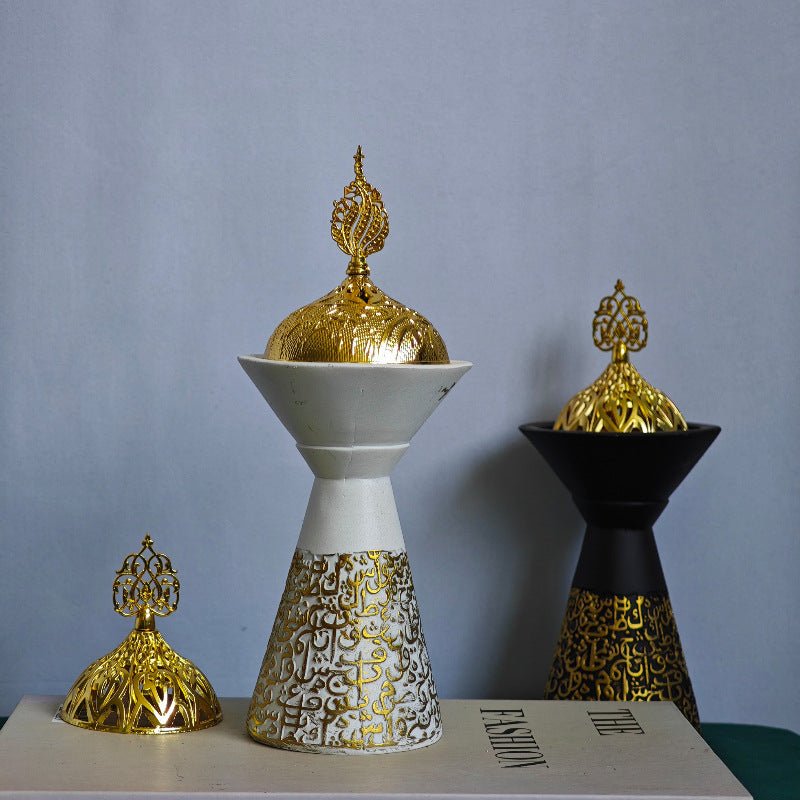 Brûle-encens de Ramadan – Décoration de table créative pour la maison (MAC394)