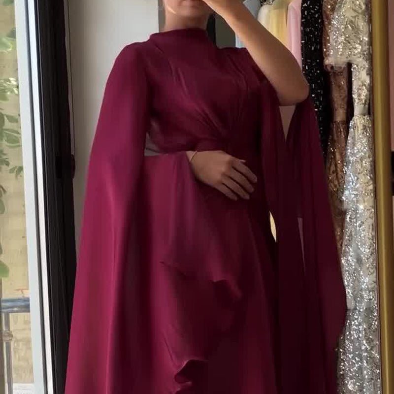 Robe Longue Ajustée à la Taille (MS285)