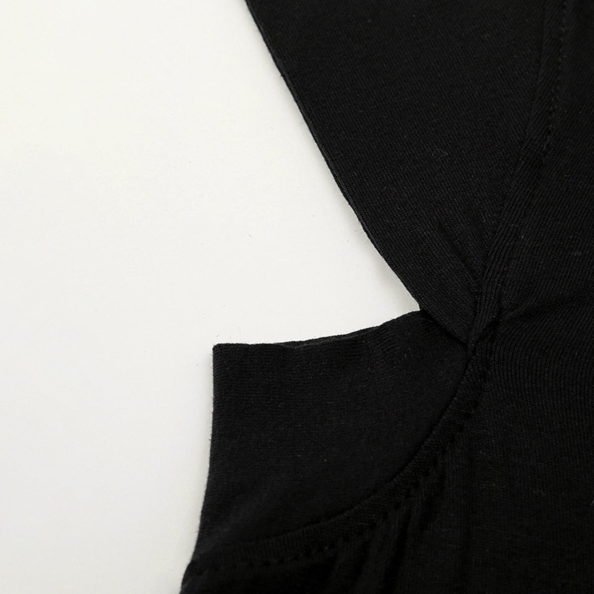 Bonnet sous-hijab en coton mercerisé premium simple couche de luxe, avec protection du menton (MH117)