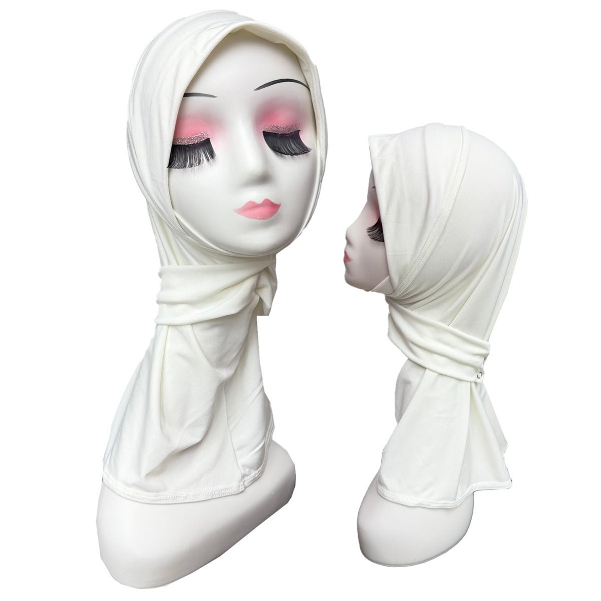 Bonnet Sous-Hijab Extensible avec Bouton-Pression (MH234)