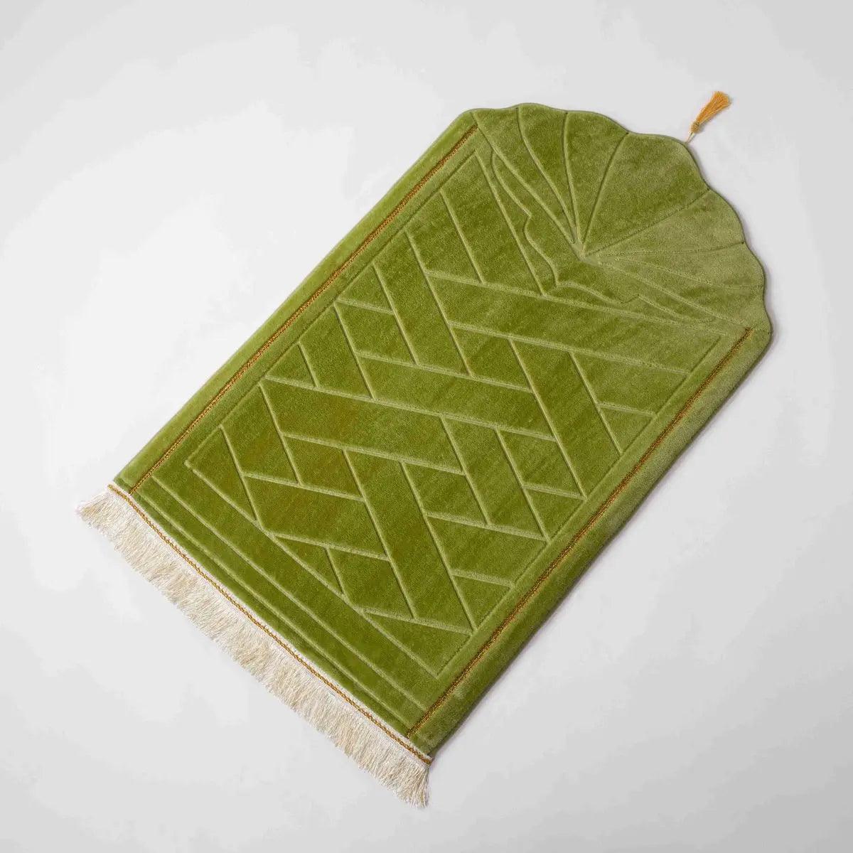 Tapis de prière en flanelle épaissie et gaufrée MR053
