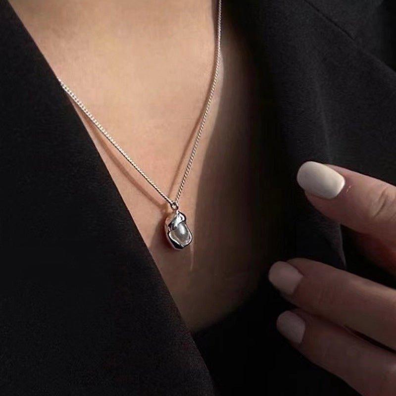 Collier pendentif en perles MAC136 haut de gamme