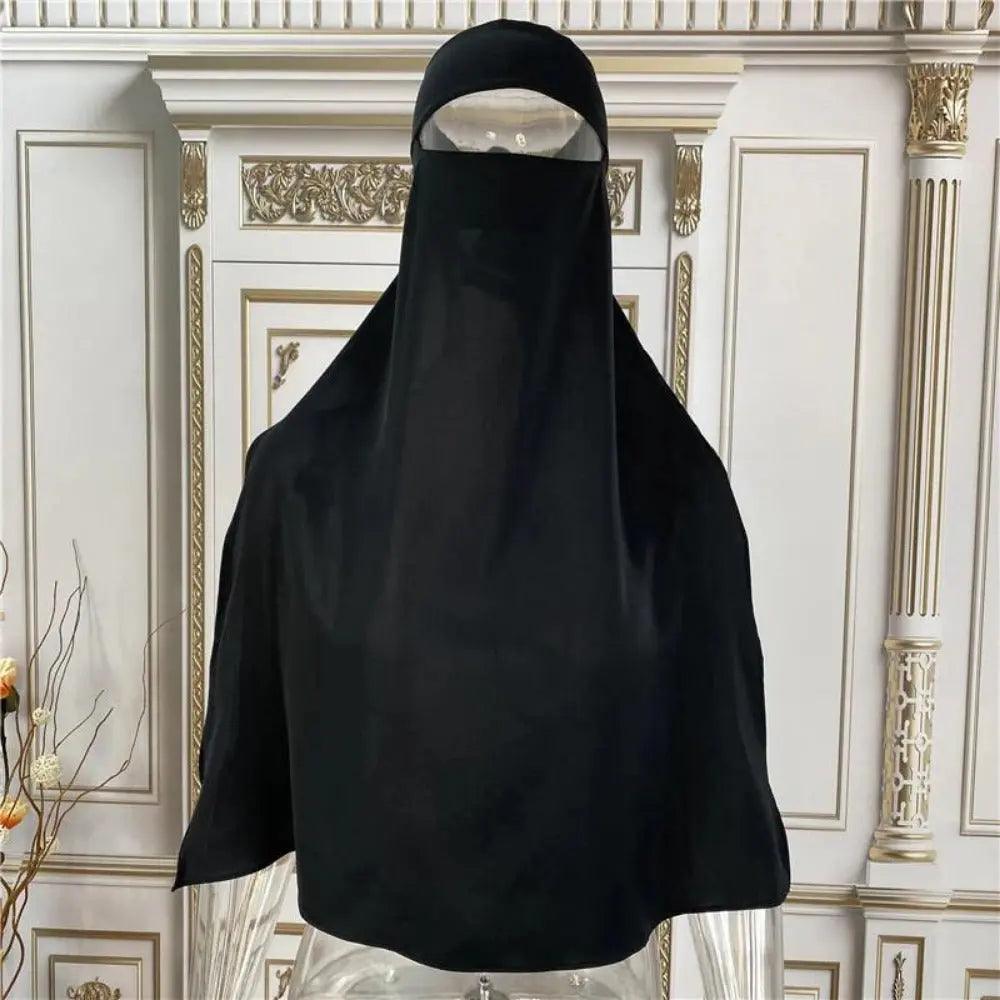 Niqab Nidha Doux - 10 Teintes Disponibles (MH016)
