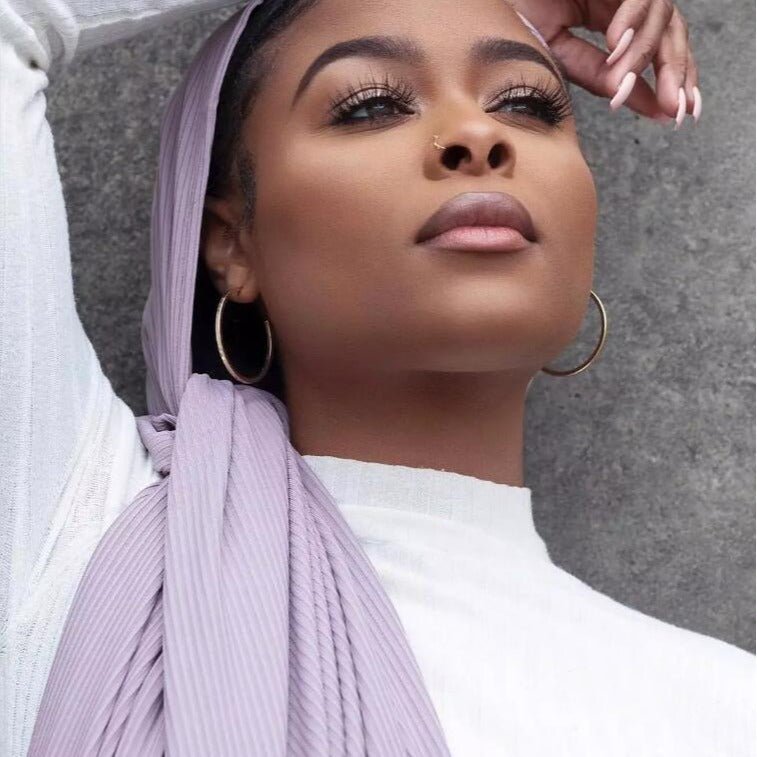 Écharpe Hijab en Tricot Extensible Respirant (MH189)