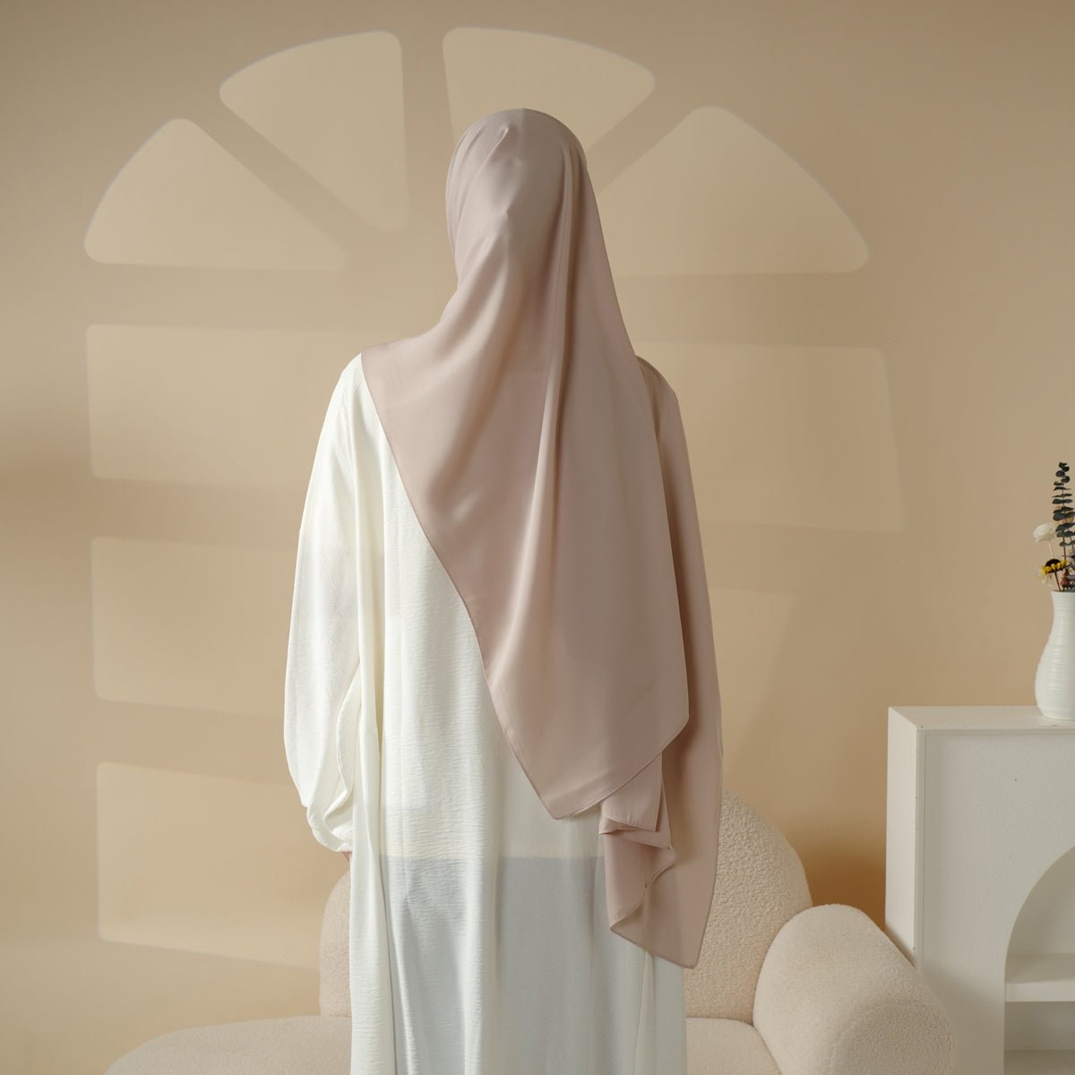 Hijab en Mousseline Haute Densité (MH005)