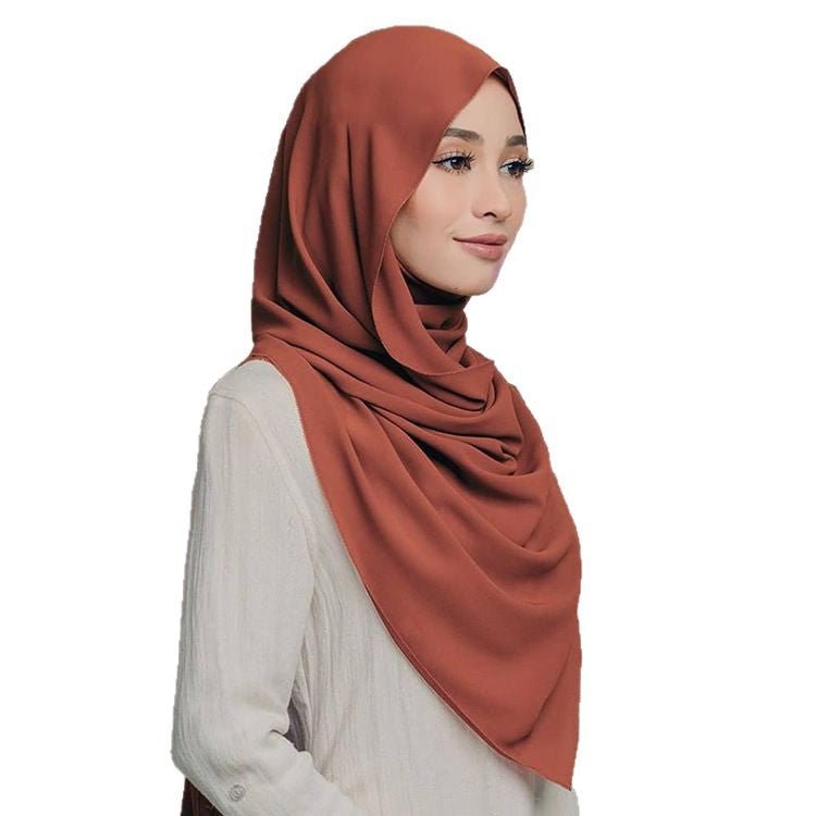 Hijab Minimaliste Léger, Respirant et Doux (MH191)