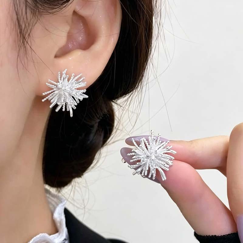Boucles d'oreilles clous Crystal Radiant Burst (MAC479)