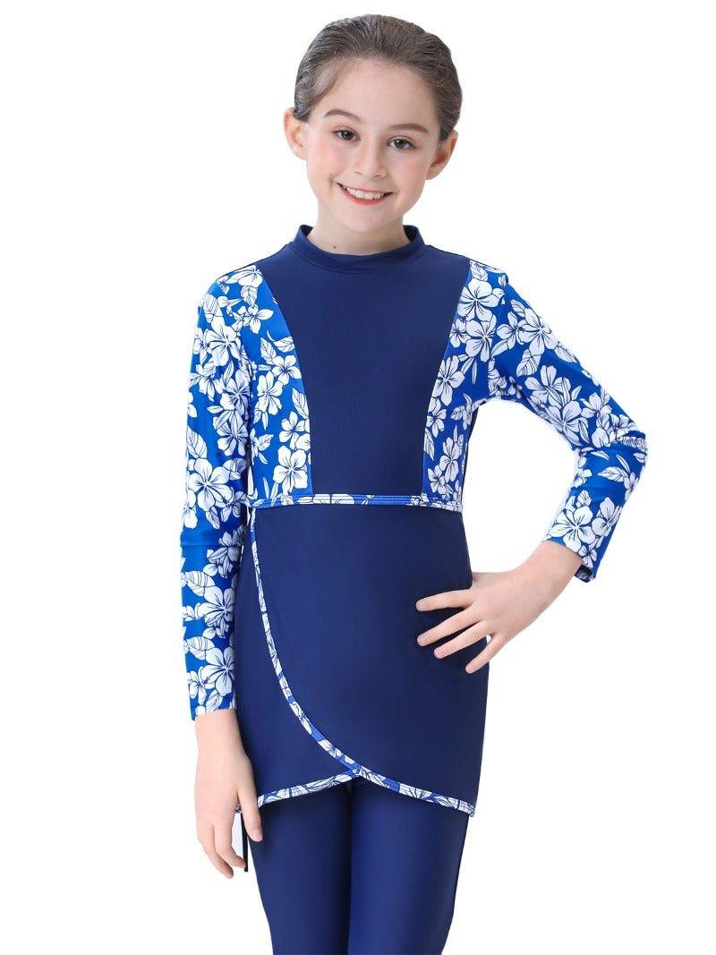 MB009 Maillot de bain enfant conservateur pour la plage