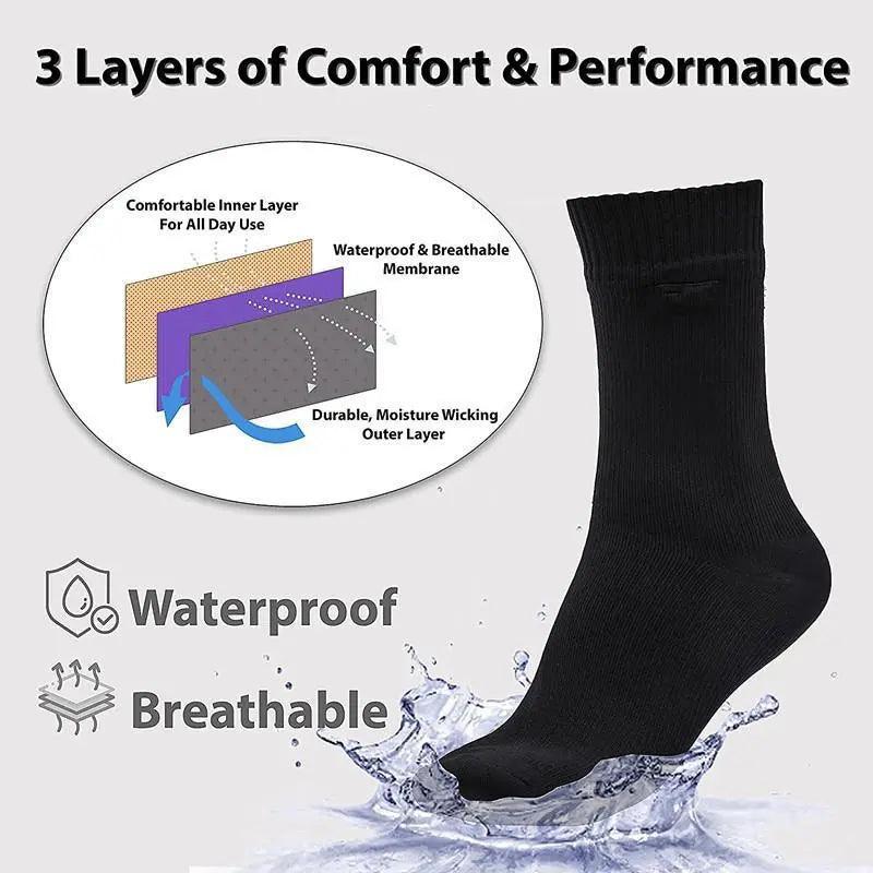 Chaussettes de Wudhu Musulmanes | Chaussettes Respirantes et Imperméables (MAC016)