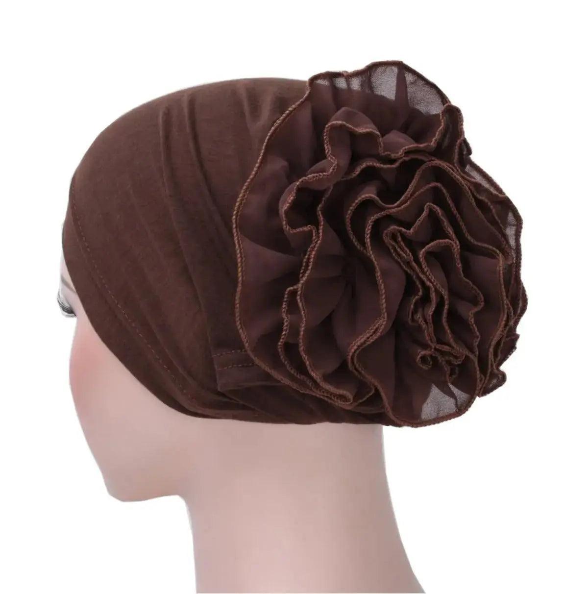Bonnet sous-hijab en mousseline (MH032)
