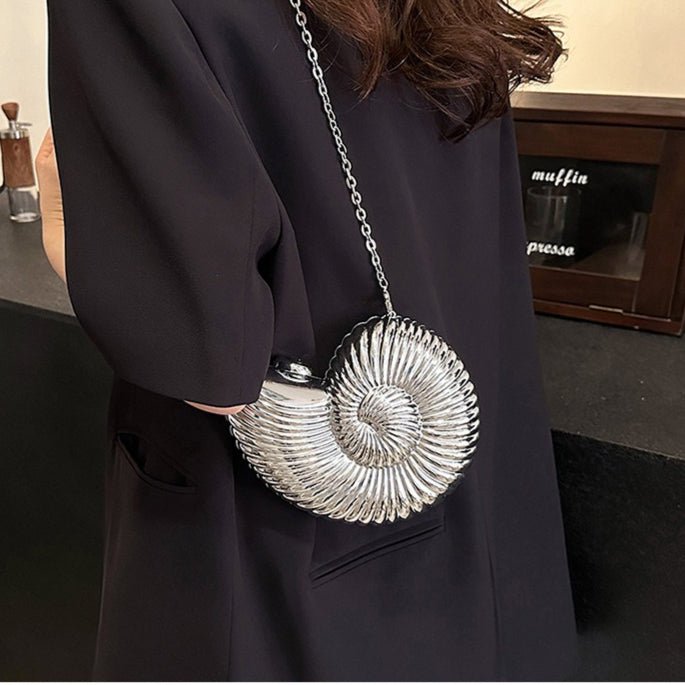Sac pochette unique et chic inspiré du coquillage (MAC311)