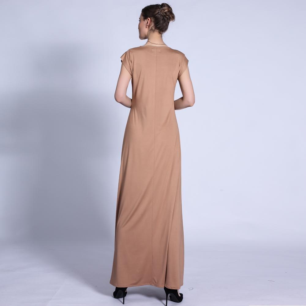 Robe Chemise en Jersey sans Manches (MA023)