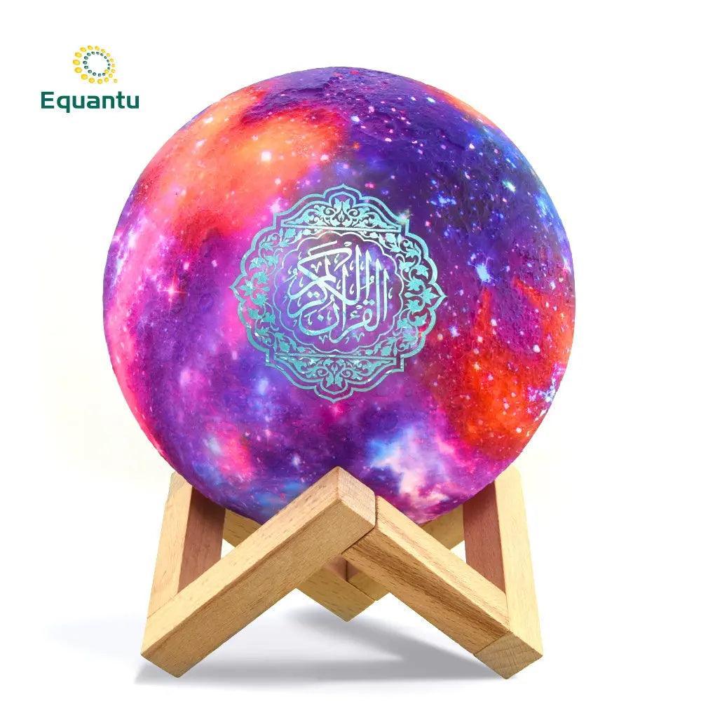 Enceinte Bluetooth Coran MR033 Color Moon Light, veilleuse intelligente à contrôle par application QB512