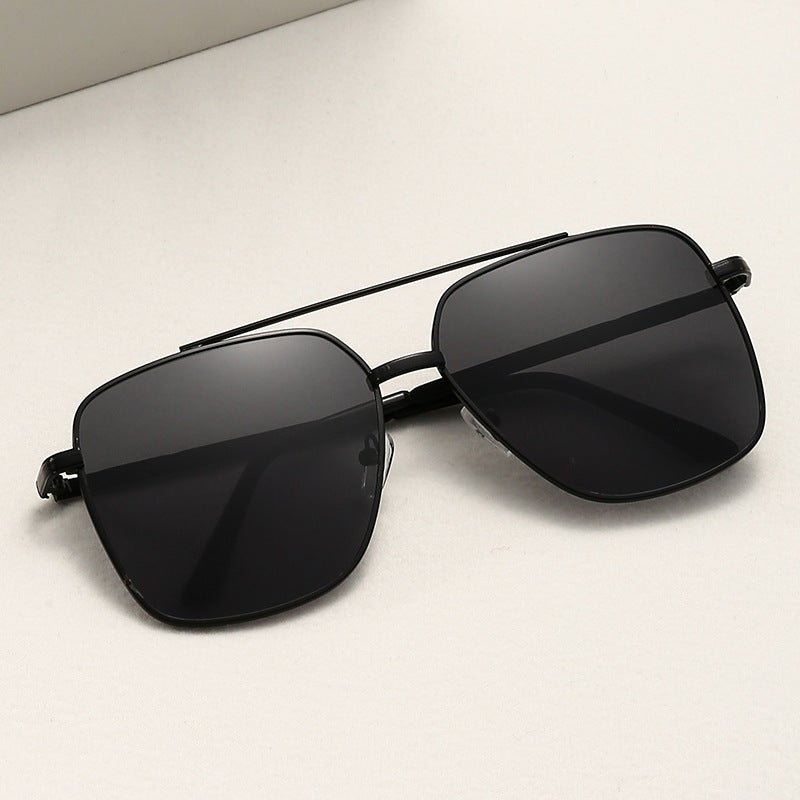 Lunettes de soleil vintage à double pont - Style rétro intemporel pour homme et femme (MAC265)