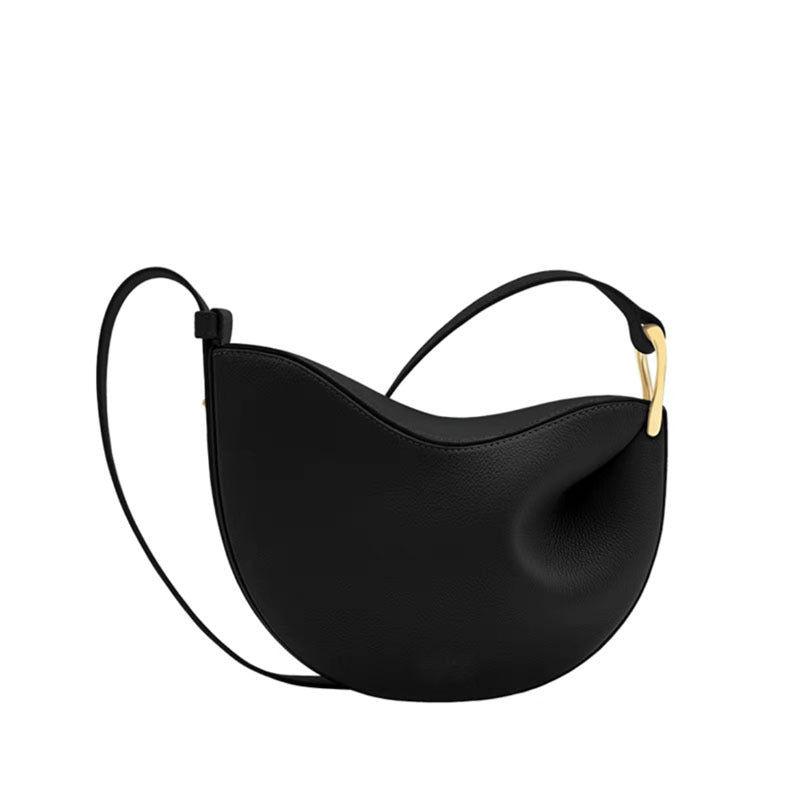 MAC182 Sac besace à bandoulière asymétrique en texture Lychee