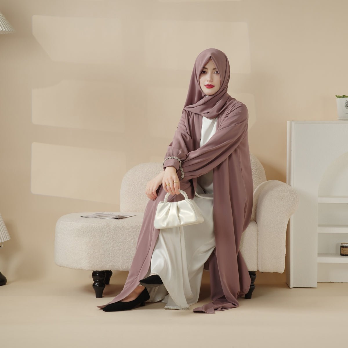 Cardigan Abaya, Abaya style occidental (MOA061)