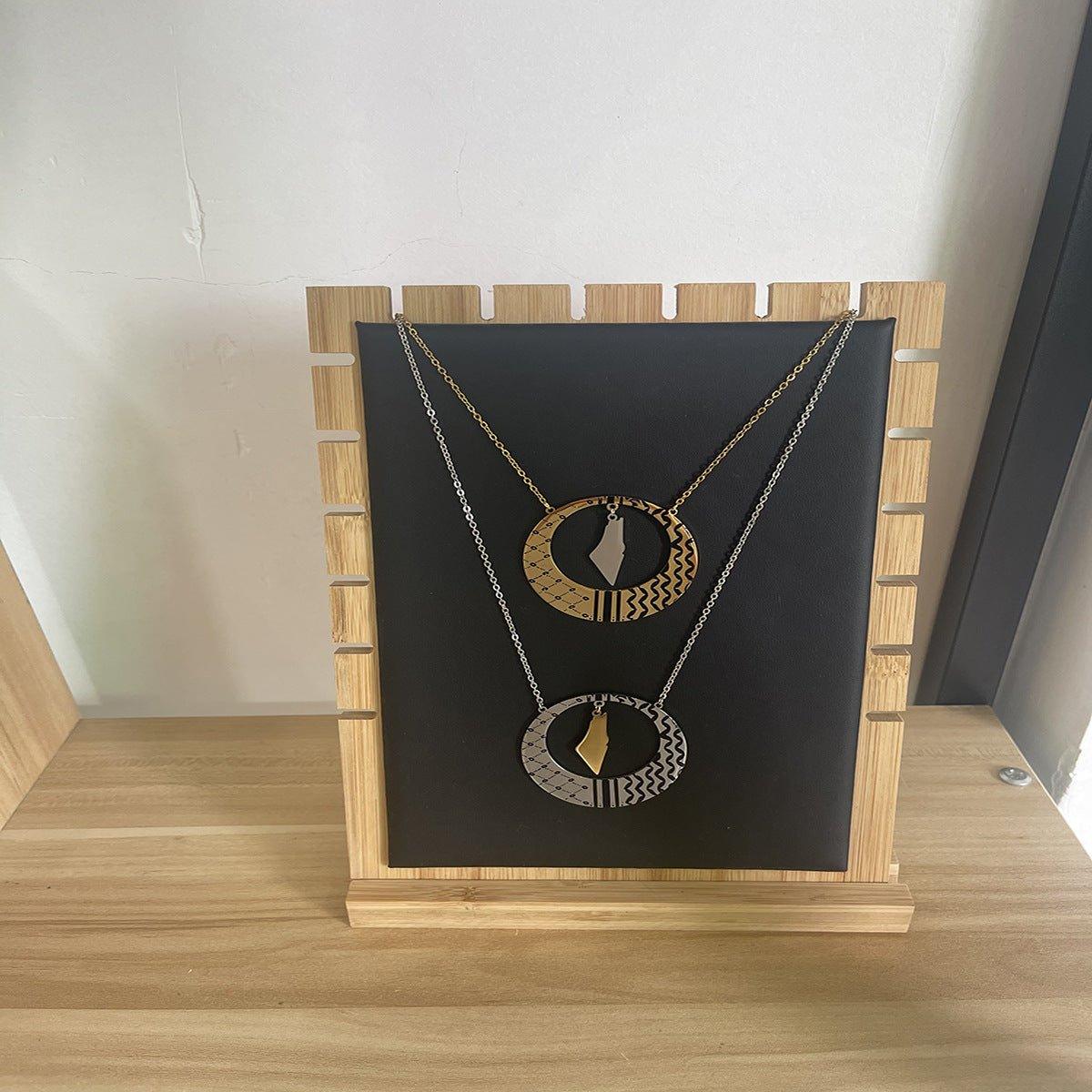 Collier Keffieh MAC113 en acier inoxydable