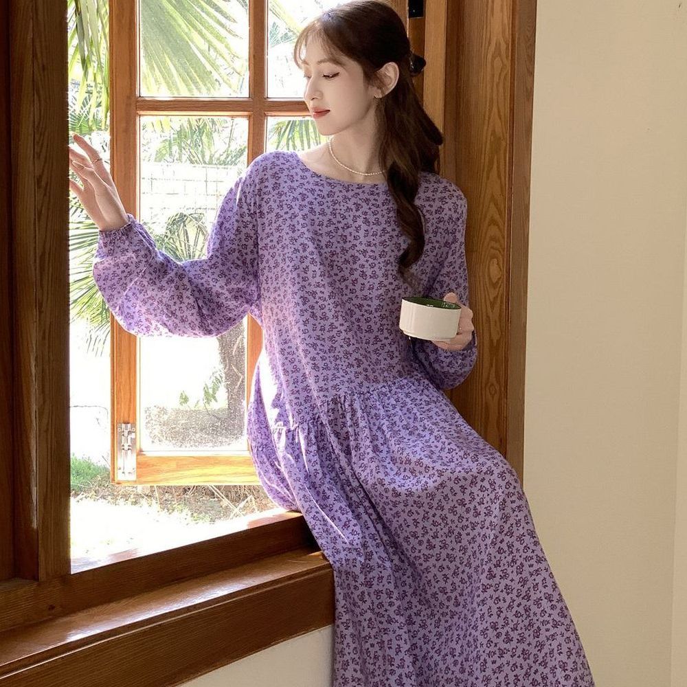 Robe Maxi Imprimé Floral (MS425)