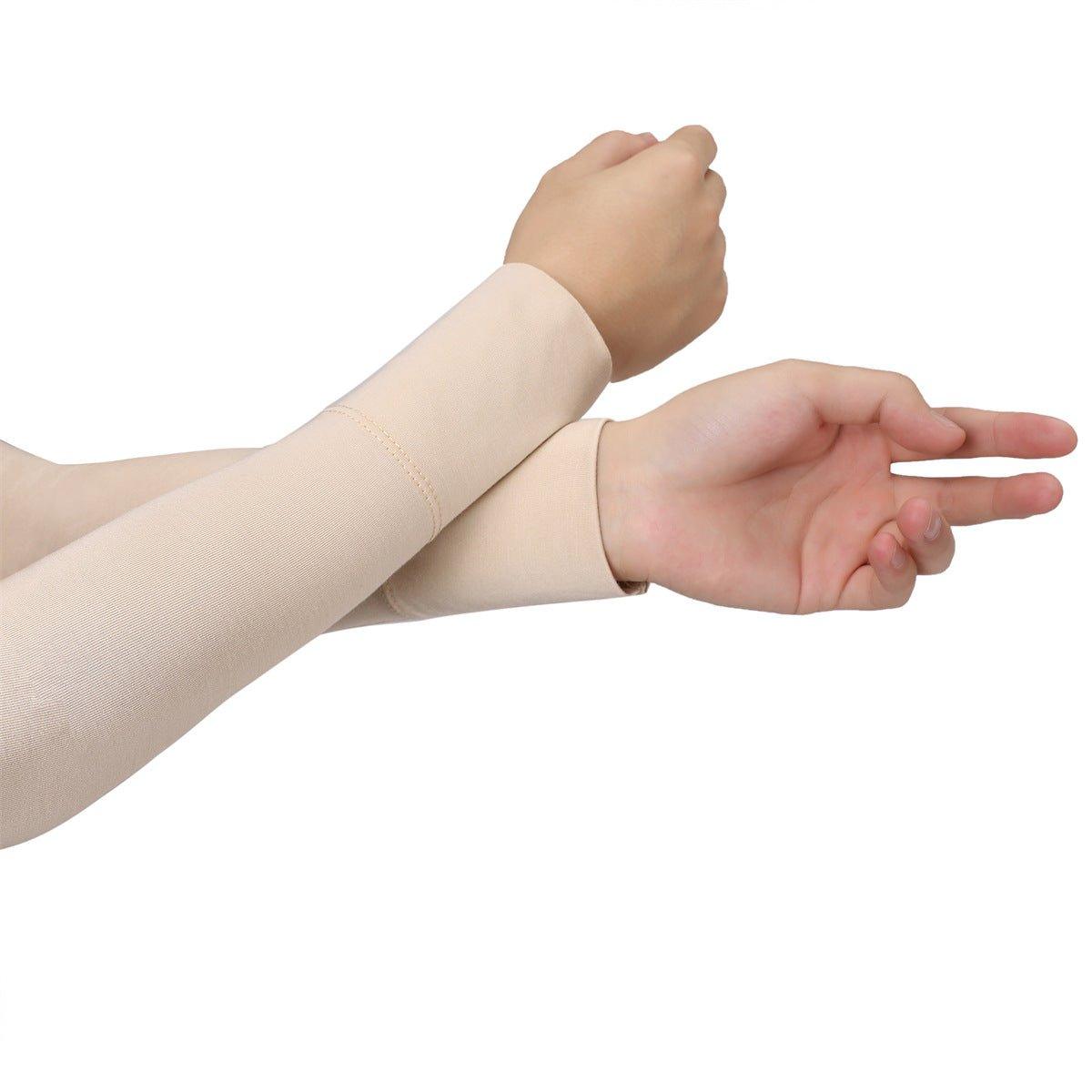 Manchons de protection solaire en coton élastique, doux et respectueux de la peau (MAC123)